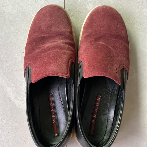men’s PRADA Slip-On Sneaker sz 6 - Picture 5 of 6